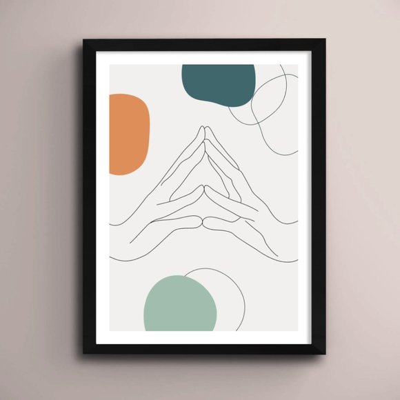 2/$35 Modern Minimalist Abstract Boho Wall Art Print Home Decor [No Frame] - Picture 1 of 6